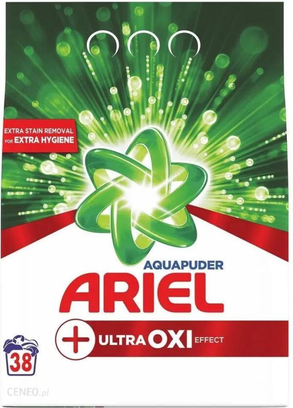 Ariel proszek do prania AquaPuder OXI Extra Hygiene 38 prania