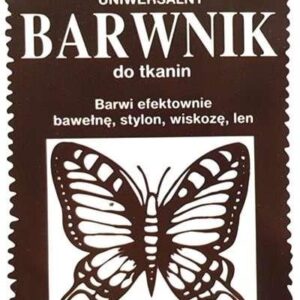 Biel I Kolor Barwnik Do Tkanin Motyl Brązowy 10G (Czbt033)