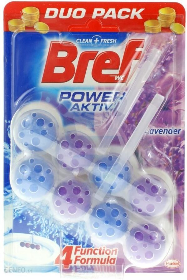 Bref Power Active Kulki do WC Lavender 2 x 50 g