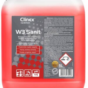 Grupa Amtra Clinex W3 Sanit Preparat Do Codziennego Mycia Sanitariatów – 5 L