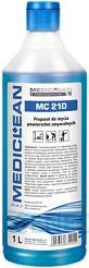 MEDICLEAN MC 210 Preparat do mycia powierzchni zmywalnych 1l butelka