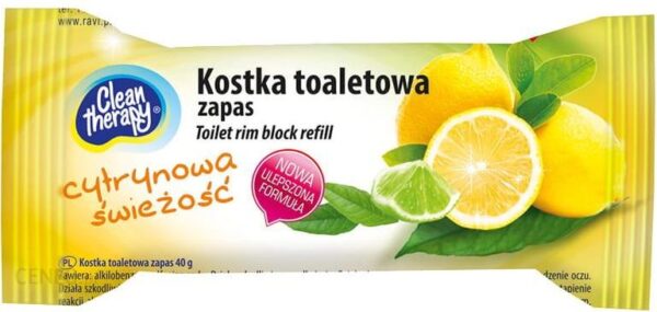 Ravi Kostka Do Wc Zapas Cytrynowa Świeżość 40G