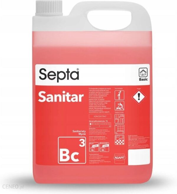 Sanitar Basic Bc3 płyn do mycia łazienki 5L